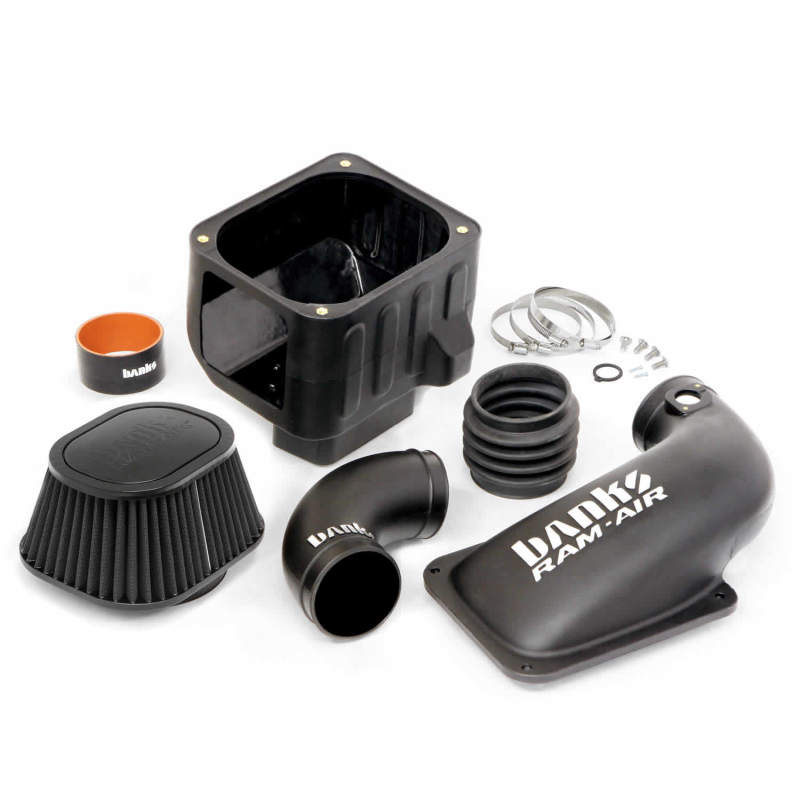 Chevrolet 3500 Performance Air Intake - Banks Power - Ram-Air, Dry Filter, 5 inch bellows - `11-`12